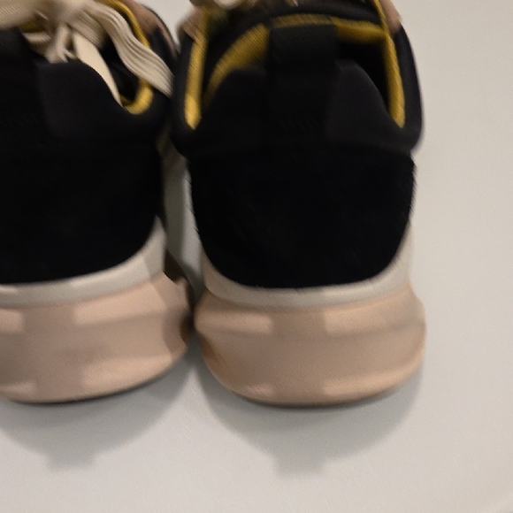 Tory Burch Black and Beige Athletic Shoes - Picture 4 of 5